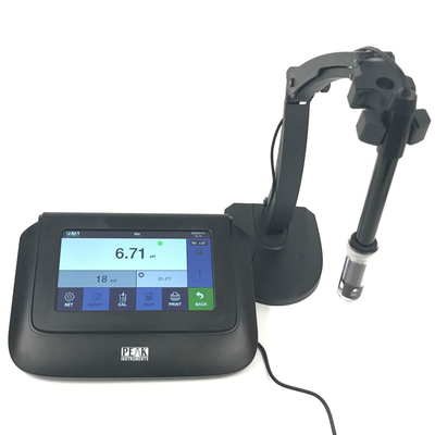 Labor-Hochpräzisions-Benktop-Kapazität-Touchscreen-PH-Meter mit 2-Punkte-Kalibrierung