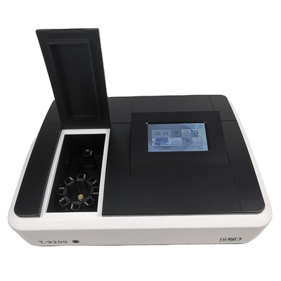 7-Zoll-kapazitiver Touchscreen 1nm Doppelstrahl 190-1100nm UV-Vis-Spektrophotometer