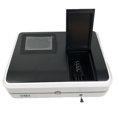 Große LCD-Touch-Display Grundlegendes Single-Beam-Sichtbares Spektrophotometer mit USB-Ausgangsport