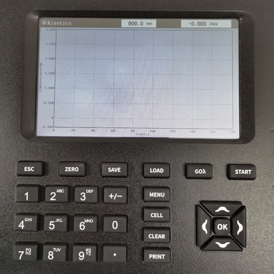 Einzelstrahl 2nm Bandbreite 7 Zoll LCD-Bildschirm Chn Vis 325-1000nm Spektrophotometer