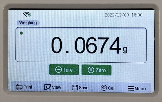 Genaue Laborbilanz analytische Balance externe Kalibrierung 0,1 mg elektronische Balance
