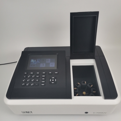 Kundenspezifische Unterstützung 190-1100nm Vollfunktions-Single-Beam-UV-Sichtbares Spektrophotometer