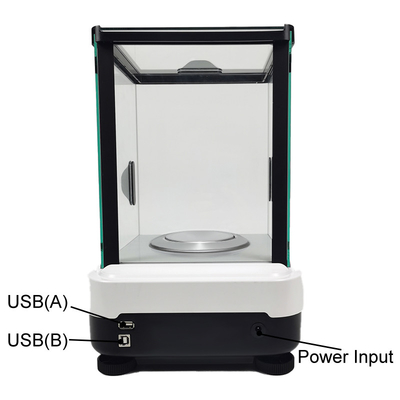 USB-Anschluss Labor elektronisches Gleichgewicht Stabilisierungszeit ≤ 4 Sekunden 0,1 mg