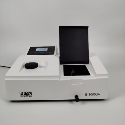 Einzelstrahl sichtbar 320-1000nm Wellenlänge Bereich Chemieanalysator Spektrophotometer