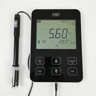5 Zoll LCD Touch Panel Tablet pH mV Meter mit 3-Punkte-Kalibrierung und hoher Präzision