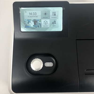 USB-Ausgangsanschluss LCD Farb-Touchscreen Sichtbares Spektrophotometer mit 4nm Bandbreite