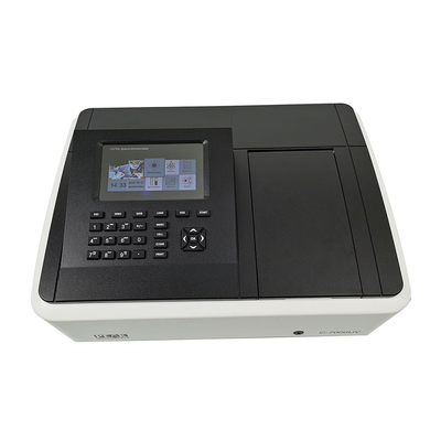 7-Zoll-LCD-Anzeige Einstrahl-Laborspektrophotometer für Wellenlänge 320-1100nm