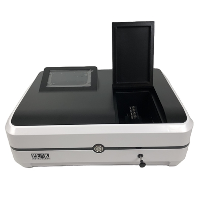 Einstrahlspektrophotometer mit automatischer Wellenlängen-Einstellung und fotometrischer Genauigkeit von ±0,5%T