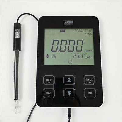 1 Punkt Kalibrierung ATC 1,0% FS 5 Zoll LCD Tablet Leitfähigkeit TDS Meter für Ergebnisse
