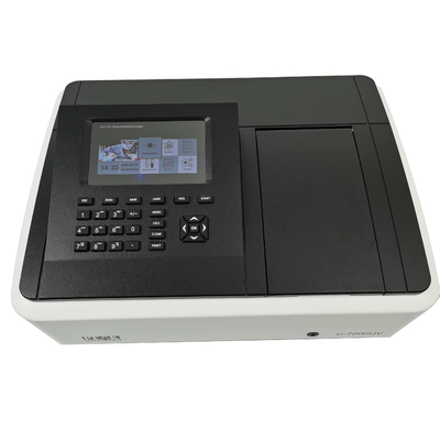 7-Zoll-LCD-Bildschirm ökonomischer Single-Beam-Sichtbares Spektrophotometer 320-1100nm für das Labor