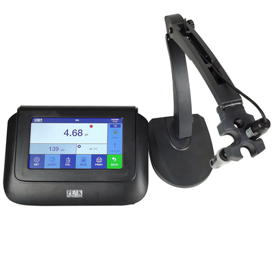 7 Zoll Farbkapazität Touchscreen Benchtop Natrium-Kalzium-Digital-Ionenmeter