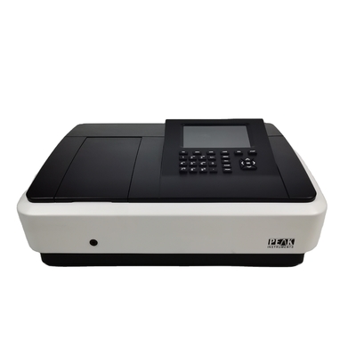 7 Zoll Farbbildschirm Einstrahl UV Sichtbares Spektrophotometer mit variabler Bandbreite