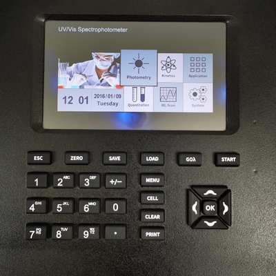 Kundenspezifische ODM-Unterstützung Spitzeninstrumenten Labor 2nm Bandbreite Sichtbares Spektrophotometer