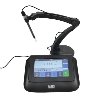 USB-Kommunikation 1-Punkte-Kalibrierung Benchtop-Wasserprüfung Touchscreen 5 In 1 Ec Tds Meter