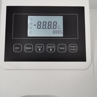 Genaues und tragbares UV-Viswasserspektrophotometer mit Streulicht ≤ 0,15%T 360 nm