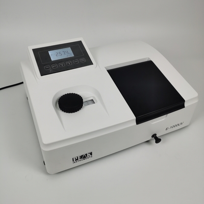 40*70mm Hintergrundbeleuchtung LCD-Display UV-Sichtbares Spektrophotometer für Bildungseinrichtungen