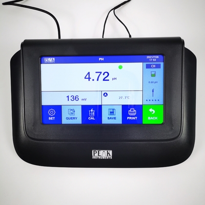 Temperaturkompensation pH-Meter Benchtop T-710L Touchscreen 3 Punkte Kalibrierung Atc