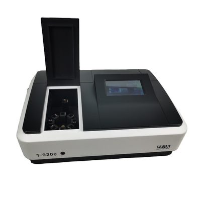 Stray Light 360nm LCD Farb-Touchscreen 2nm Doppelstrahl UV-Vis Spektrophotometer Brennweite Null