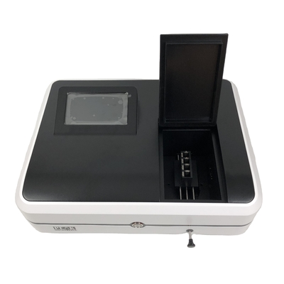 USA 7-Zoll-LCD-Touchscreen-Spektrophotometer mit 2 nm Bandbreite und Brennweite Null