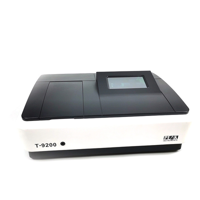 Optisches System Doppelstrahl 23kg Spektrophotometer 190-1100nm UV Sichtbarer Touchscreen