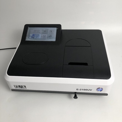 190-1100nm Einstrahl-UV-Spektrophotometer mit USB-Ausgangsanschluss und Touchscreen