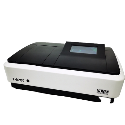 Peak Instruments T-9200 UV Sichtbares Spektrophotometer Doppelstrahl für die Wellenlängenerkennung