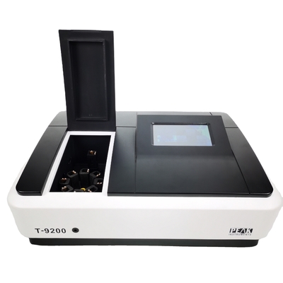 190-1100nm T-9200 Spektrophotometer mit 2nm Bandbreite und Deuterium/Tungstenlampe