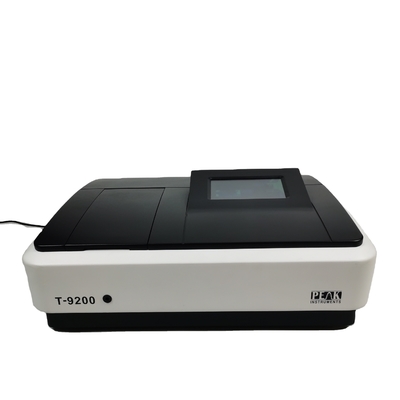 T-9200 2nm Touchscreen UV Sichtbares Spektrophotometer mit Wellenlängengenauigkeit ±0,3nm