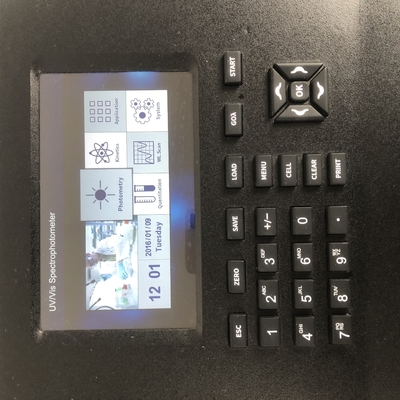 7-Zoll-LCD-Bildschirm UV-Scan-Spektrophotometer für Wellenlängenbereich 190-1100 nm